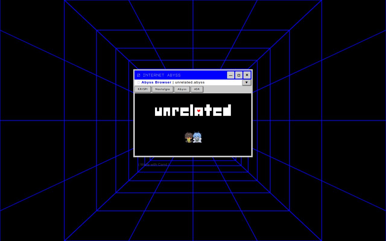 Carrd profile picture for @unrelated